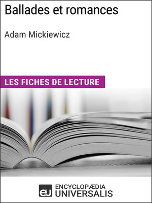 cover image of Ballades et romances d'Adam Mickiewicz
